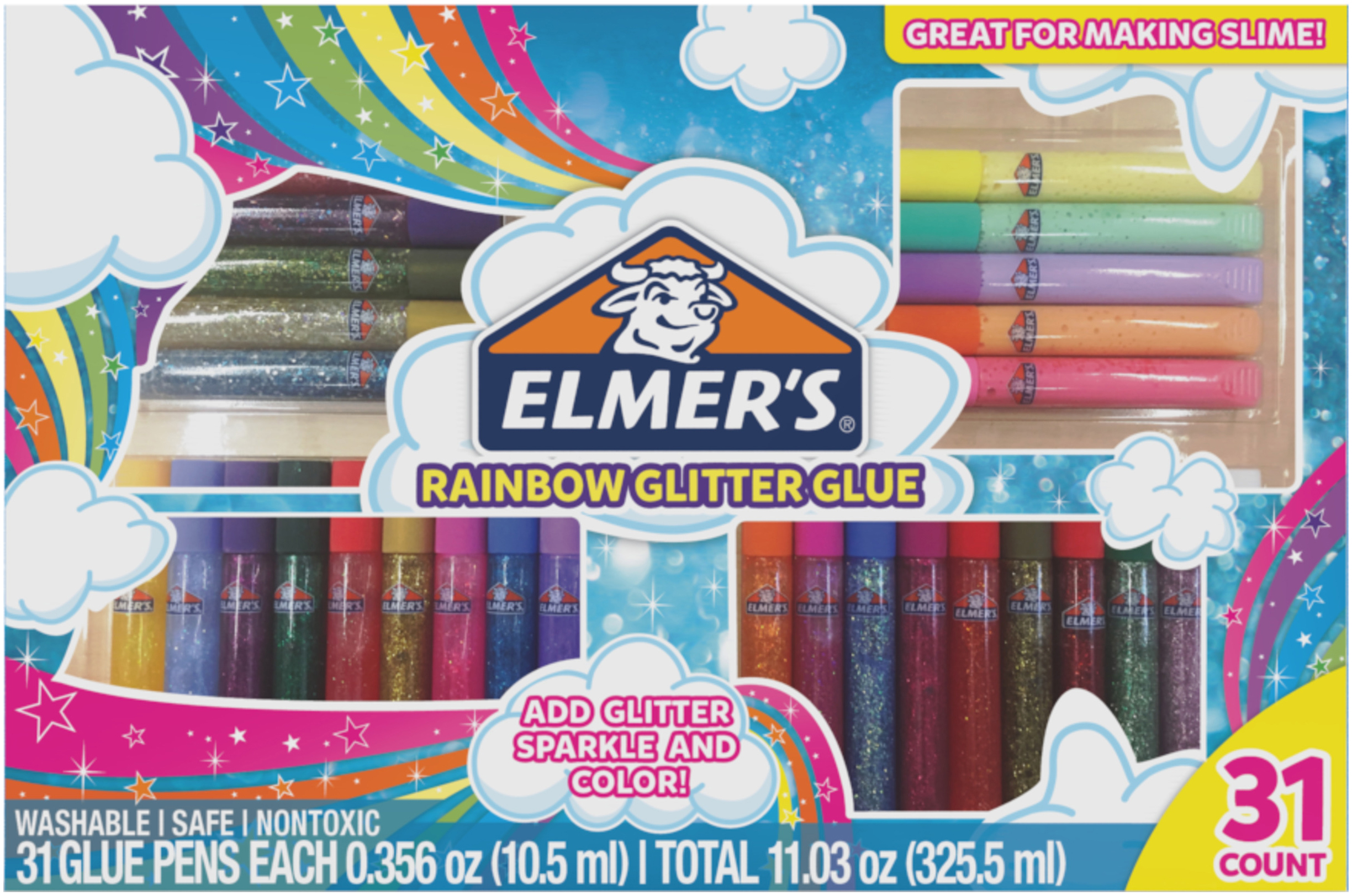 Elmer's Glitter Glues in Elmer's 